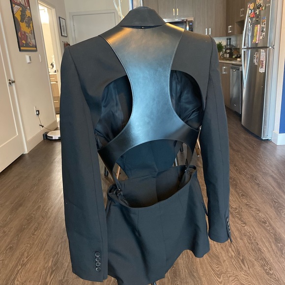 Alexander McQueen Black Harness Blazer - Picture 10 of 15